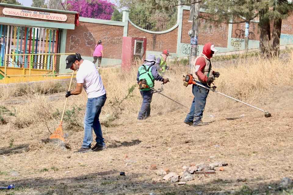 Encabeza Yankel Benítez jornada de limpieza en colonias de Morelia Encabeza Yankel Benítez jornada de limpieza en colonias de Morelia