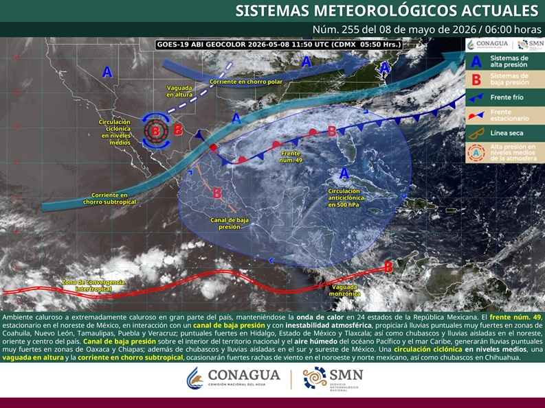 Permanecerá la onda de calor en 24 estados de la república mexicana Permanecerá la onda de calor en 24 estados de la república mexicana