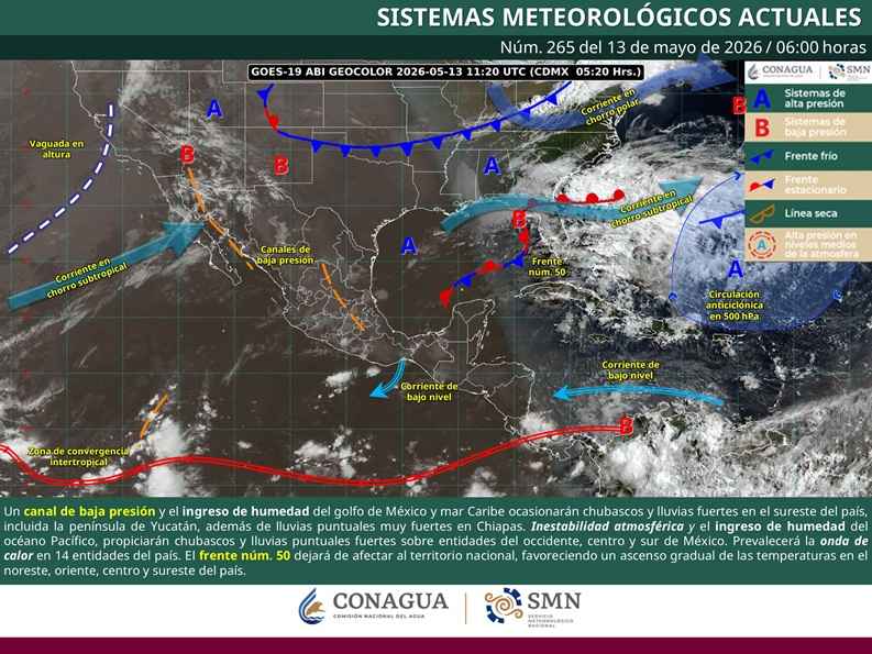 Pronóstico de cielo medio nublado a nublado, prevaleciendo la onda de calor en Michoacán Pronóstico de cielo medio nublado a nublado, prevaleciendo la onda de calor en Michoacán