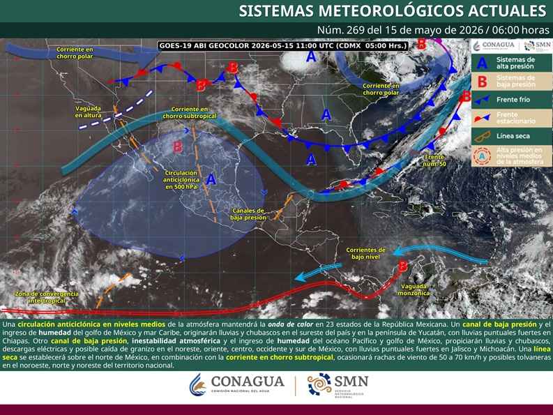 Onda de calor en gran parte del territorio mexicano, así como lluvias fuertes en Michoacán Onda de calor en gran parte del territorio mexicano, así como lluvias fuertes en Michoacán