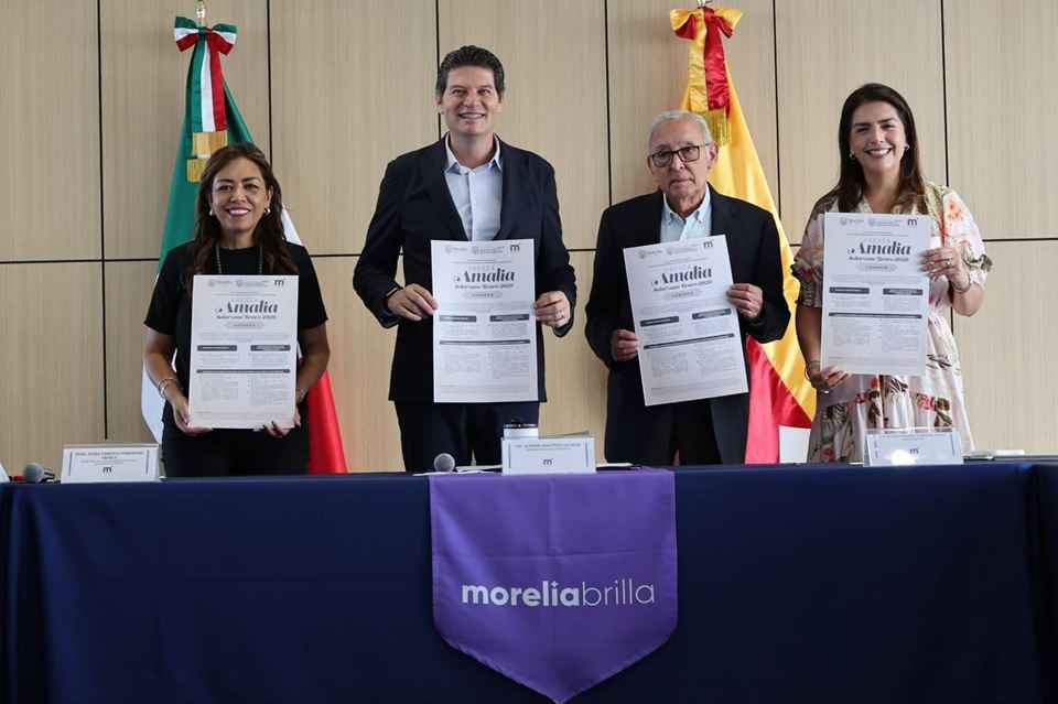 Instala Gobierno de Morelia el Consejo General de la Presea Amalia Solórzano Instala Gobierno de Morelia el Consejo General de la Presea Amalia Solórzano