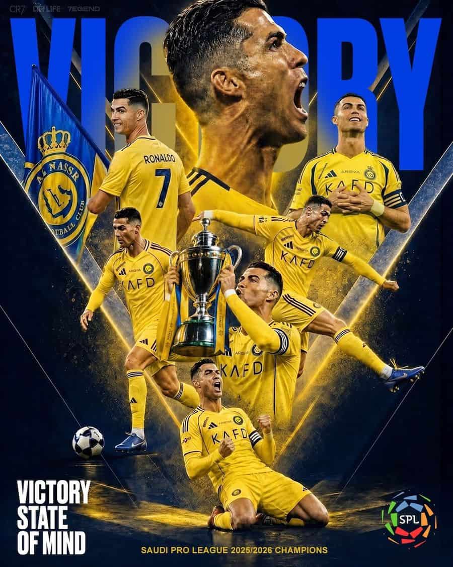 ¡Histórico! Cristiano Ronaldo rompe la sequía y se corona Campeón con el Al-Nassr ¡Histórico! Cristiano Ronaldo rompe la sequía y se corona Campeón con el Al-Nassr