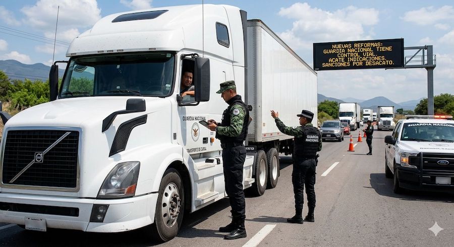 Guardia Nacional toma el control total de carreteras federales; estas son sus nuevas facultades de sanción y detención Guardia Nacional toma el control total de carreteras federales; estas son sus nuevas facultades de sanción y detención