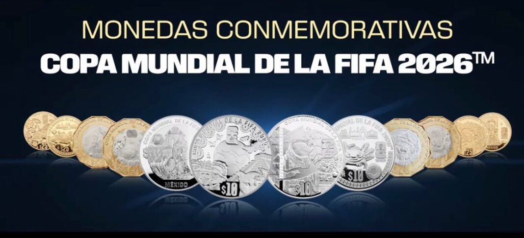 Banxico lanza colección numismática «México Triple Sede Mundialista» para 2026 Banxico lanza colección numismática «México Triple Sede Mundialista» para 2026