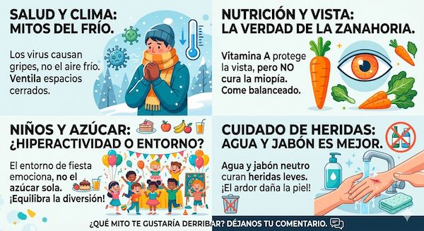 4 Mitos de Salud que Todos Hemos Creído 4 Mitos de Salud que Todos Hemos Creído