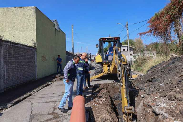 Modernizamos redes de drenaje y líneas de conducción en zonas prioritarias de Morelia: Adolfo Torres Modernizamos redes de drenaje y líneas de conducción en zonas prioritarias de Morelia: Adolfo Torres