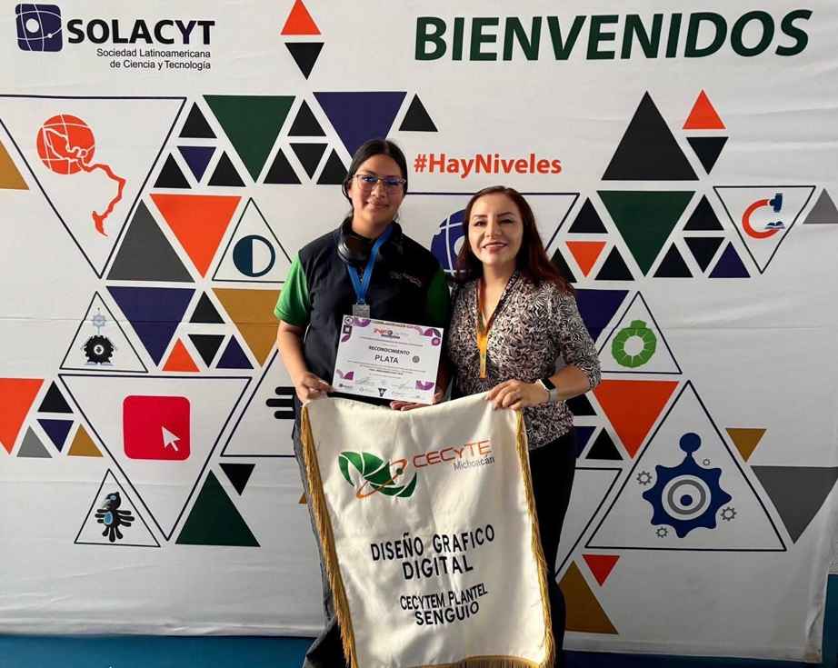 Alumna del Cecytem Senguio obtiene medalla de plata en Infomatrix Iberoamérica 2026 Alumna del Cecytem Senguio obtiene medalla de plata en Infomatrix Iberoamérica 2026