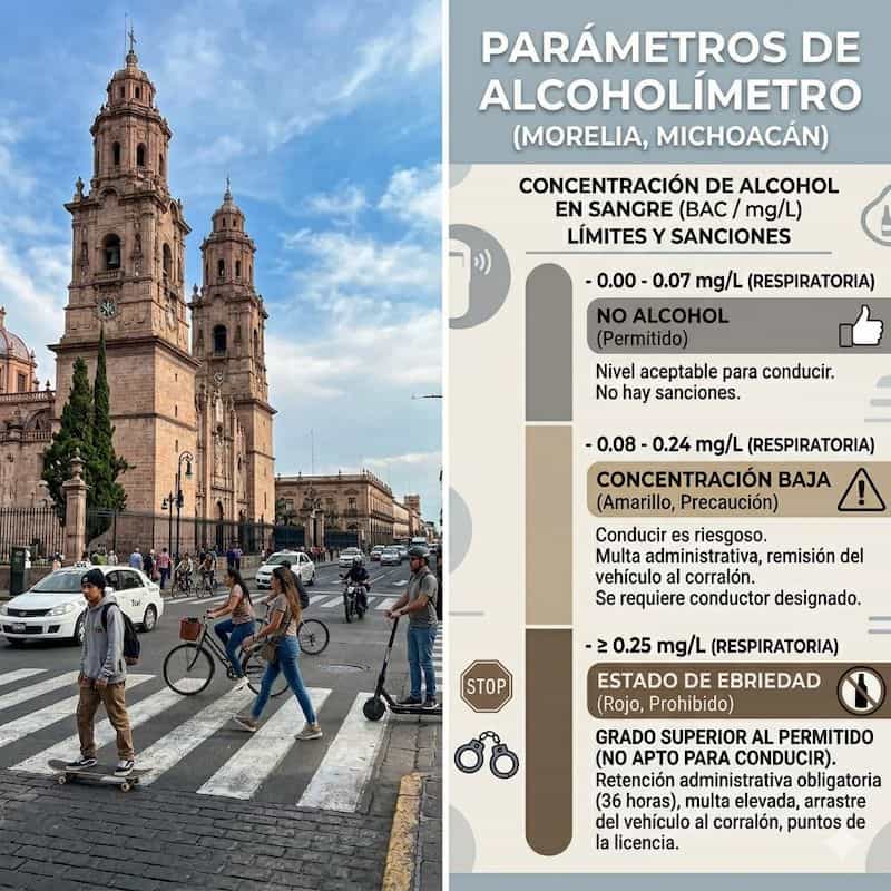 Peatones primero, reglas para scooters y adiós a las multas directas: Así opera el nuevo Reglamento de Tránsito de Morelia Peatones primero, reglas para scooters y adiós a las multas directas: Así opera el nuevo Reglamento de Tránsito de Morelia