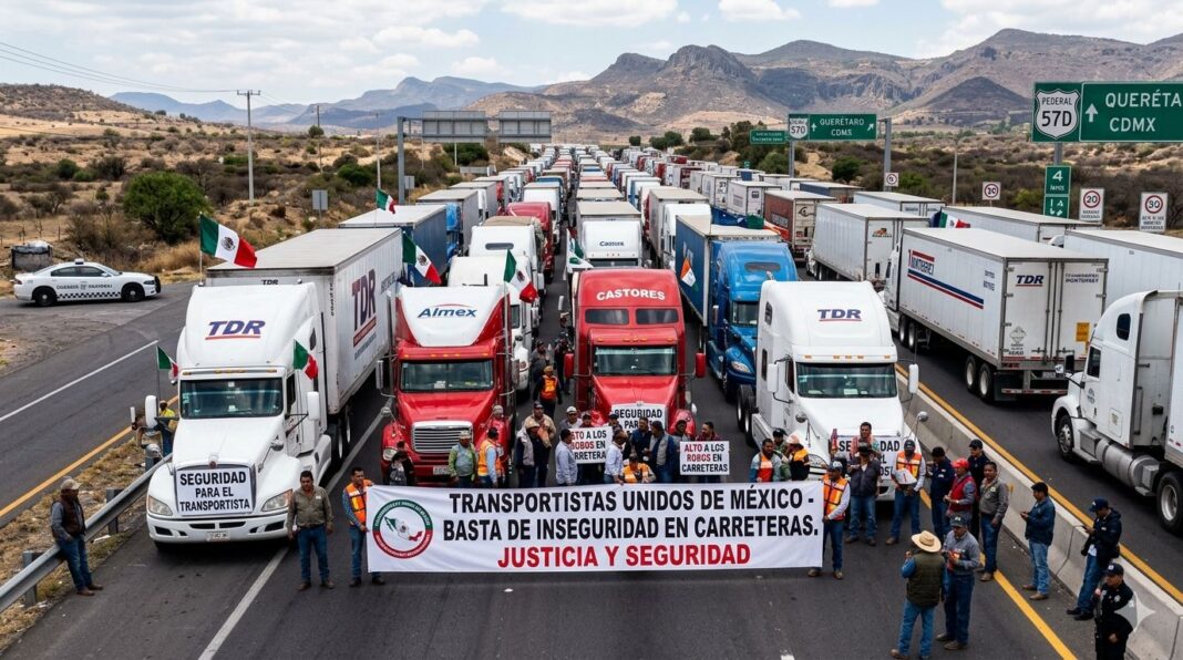 Megamarcha Nacional de AMOTAC: Carreteras de México se paralizarán este miércoles Megamarcha Nacional de AMOTAC: Carreteras de México se paralizarán este miércoles