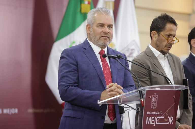 Bedolla justifica reunión con aspirantes de la 4T en Casa Michoacán; Torres Piña niega desvío de recursos Bedolla justifica reunión con aspirantes de la 4T en Casa Michoacán; Torres Piña niega desvío de recursos
