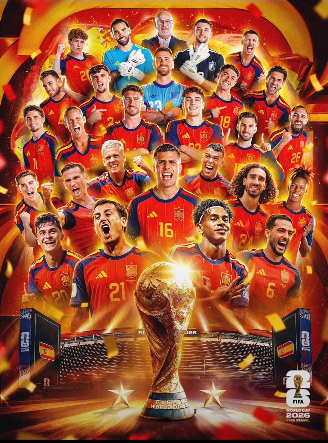 ¡España es Bicampeona del Mundo! Aplasta a Argentina en una final histórica ¡España es Bicampeona del Mundo! Aplasta a Argentina en una final histórica