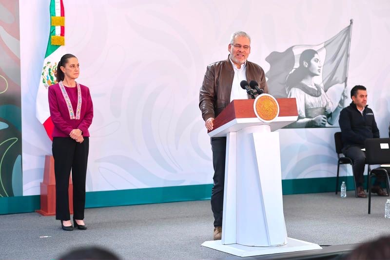 Ante Sheinbaum, destaca Bedolla avances del Plan Michoacán en seguridad, infraestructura y educación Ante Sheinbaum, destaca Bedolla avances del Plan Michoacán en seguridad, infraestructura y educación