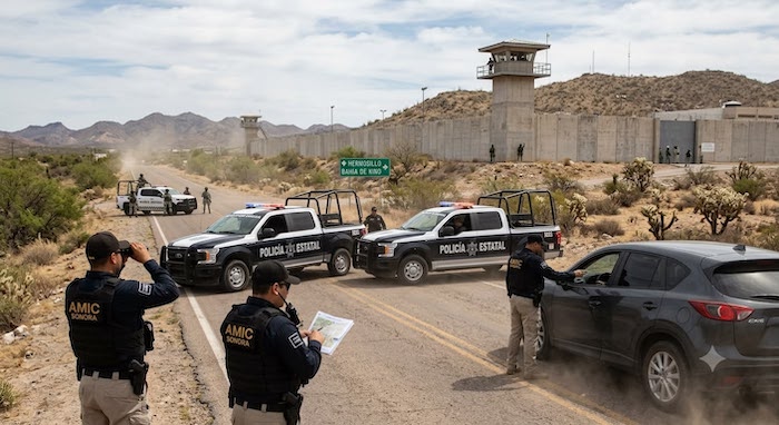 Alerta en Sonora: Se fugan tres reos del Cereso 2 de Hermosillo; activan «Código Rojo» Alerta en Sonora: Se fugan tres reos del Cereso 2 de Hermosillo; activan «Código Rojo»