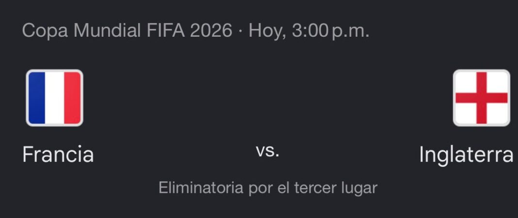 Dónde ver la definición por el Tercer Lugar Dónde ver la definición por el Tercer Lugar