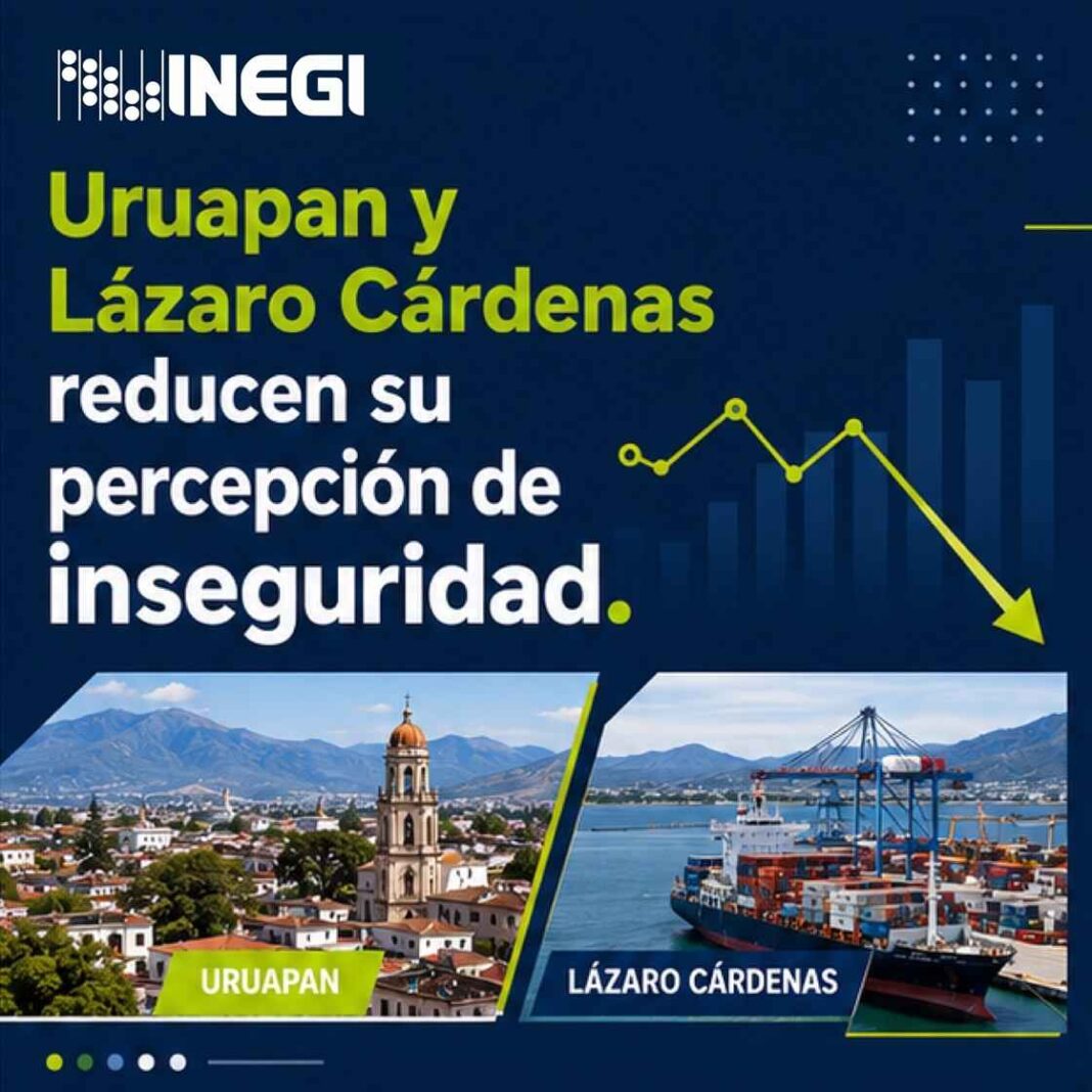 Michoacán mejora en 6% percepción de seguridad: INEGI Michoacán mejora en 6% percepción de seguridad: INEGI