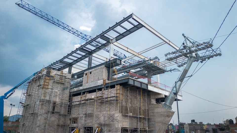 Teleférico de Morelia reporta 70 % de avance Teleférico de Morelia reporta 70 % de avance