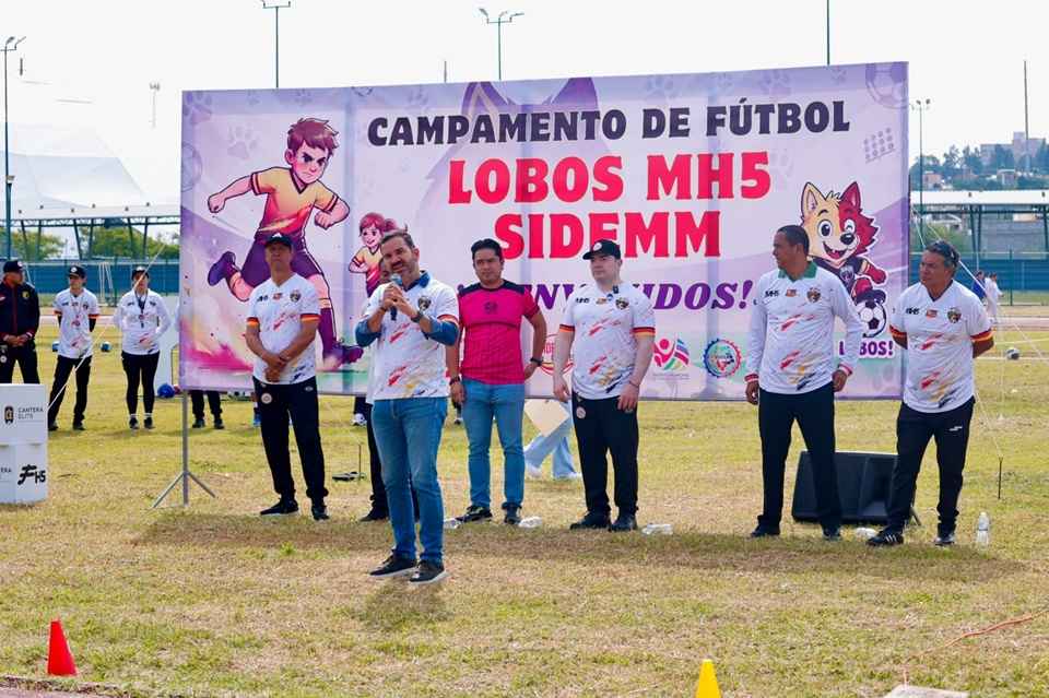 Campamento Lobos SIDEMM impulsará a futbolistas profesionales del mañana: Yankel Benítez Campamento Lobos SIDEMM impulsará a futbolistas profesionales del mañana: Yankel Benítez