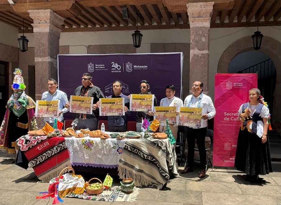 Nahuatzen celebrará su riqueza cultural con música, danza y tradición Nahuatzen celebrará su riqueza cultural con música, danza y tradición
