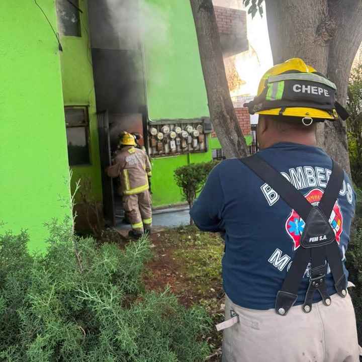 Adulto mayor resulta lesionado durante incendio Adulto mayor resulta lesionado durante incendio