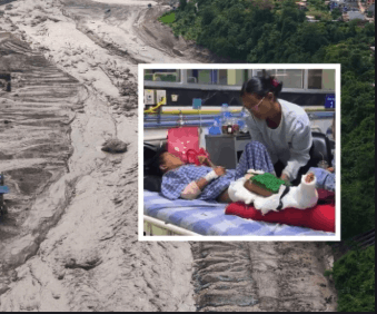 Niño de 8 años sobrevive a la riada en Nepal tras correr al bosque y trepar a un árbol Niño de 8 años sobrevive a la riada en Nepal tras correr al bosque y trepar a un árbol