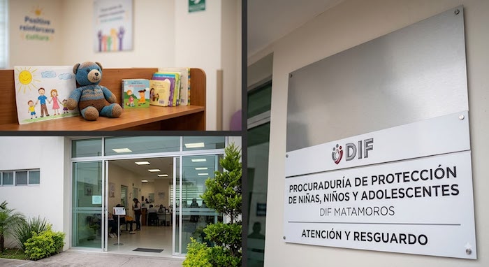 Caso Noemí en Matamoros: Estabilizan a la niña de 11 años y el DIF asume su custodia legal Caso Noemí en Matamoros: Estabilizan a la niña de 11 años y el DIF asume su custodia legal
