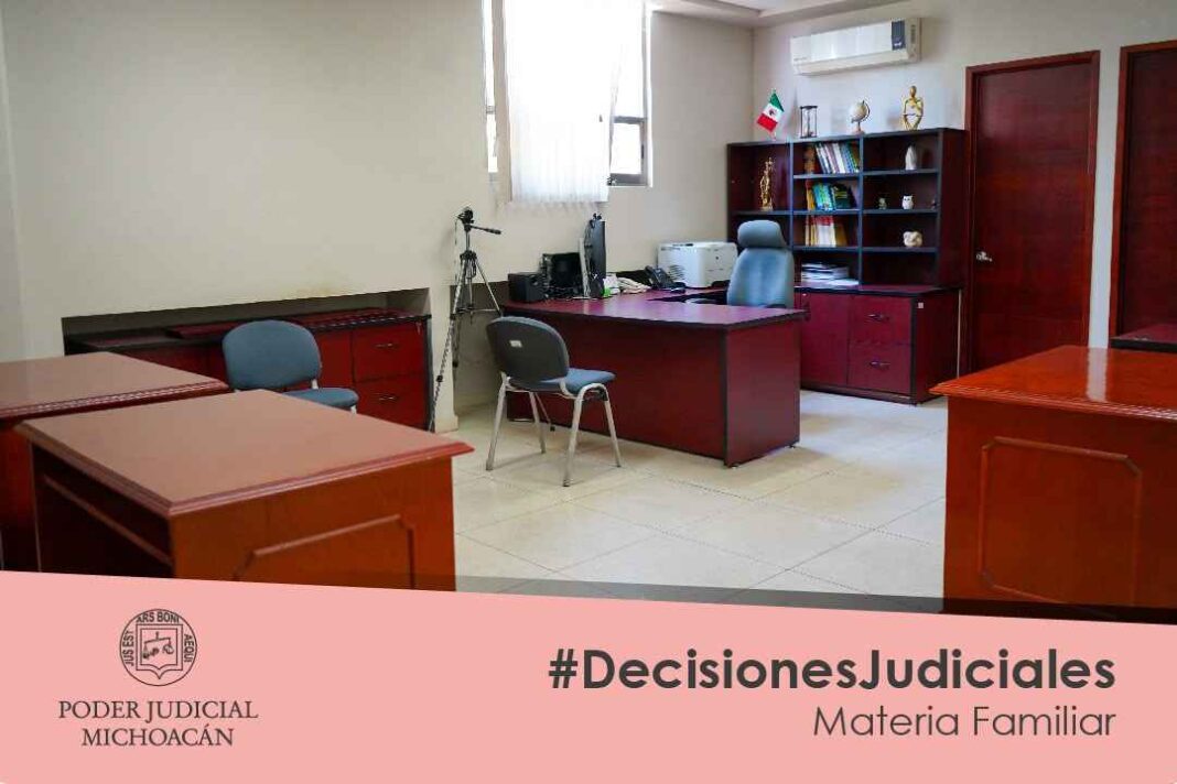Jueza familiar de Uruapan adapta la realización de una audiencia para garantizar el acceso a la justicia Jueza familiar de Uruapan adapta la realización de una audiencia para garantizar el acceso a la justicia