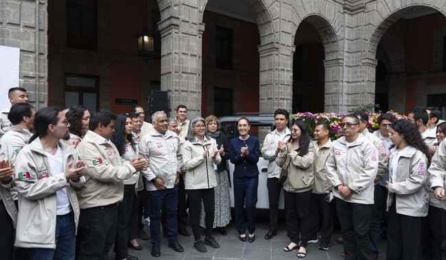 Presidenta Claudia Sheinbaum presenta el minivehículo Olinia Carga; la convocatoria para su producción se publica en septiembre Presidenta Claudia Sheinbaum presenta el minivehículo Olinia Carga; la convocatoria para su producción se publica en septiembre