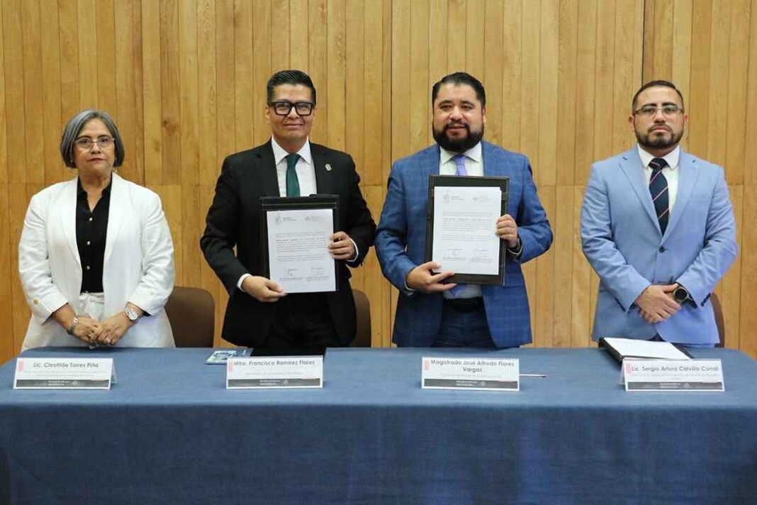 Tribunal de Disciplina Judicial fortalece su labor con convenios en materia de derechos humanos y anticorrupción Tribunal de Disciplina Judicial fortalece su labor con convenios en materia de derechos humanos y anticorrupción