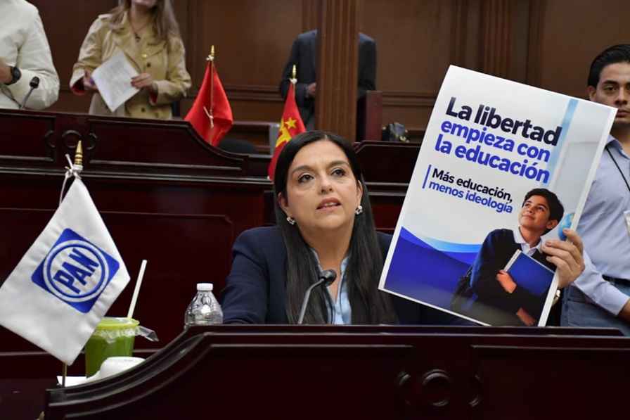 Rezago educativo compromete el futuro de México: diputada Tere Herrera Rezago educativo compromete el futuro de México: diputada Tere Herrera