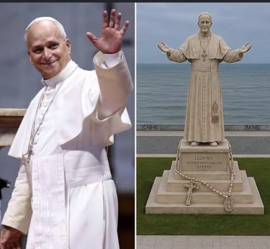 Perú levantará monumental estatua de 14 metros en honor al papa León XIV Perú levantará monumental estatua de 14 metros en honor al papa León XIV