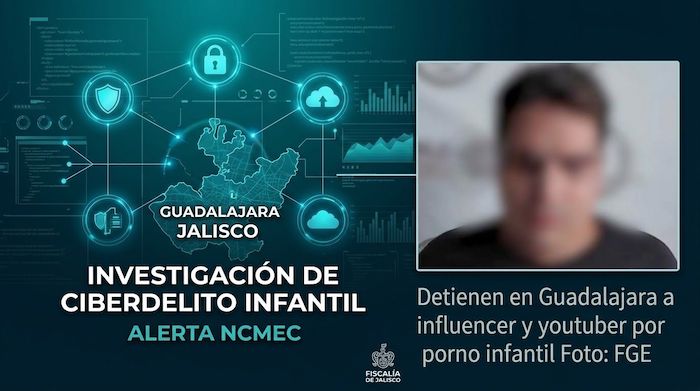 Detienen en Guadalajara a influencer y exintegrante de Badabun acusado de pornografía infantil Detienen en Guadalajara a influencer y exintegrante de Badabun acusado de pornografía infantil