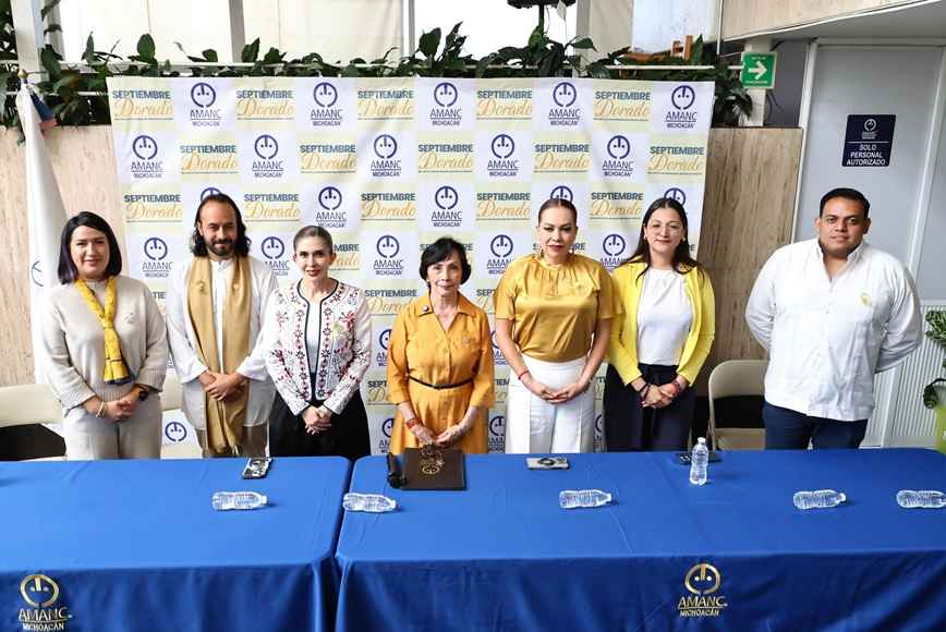 AMANC Michoacán presenta acciones de Septiembre Dorado 2026 para rehabilitar sus espacios de acompañamiento AMANC Michoacán presenta acciones de Septiembre Dorado 2026 para rehabilitar sus espacios de acompañamiento