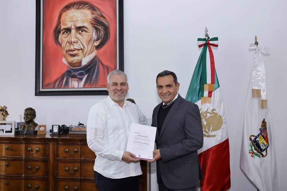 Nombra Bedolla a José Luis Tapia como nuevo secretario de Finanzas Nombra Bedolla a José Luis Tapia como nuevo secretario de Finanzas