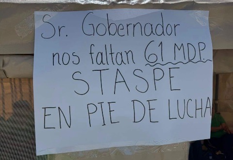 STASPE se reúne este martes con nuevo secretario de Finanzas tras choque con Luis Navarro STASPE se reúne este martes con nuevo secretario de Finanzas tras choque con Luis Navarro