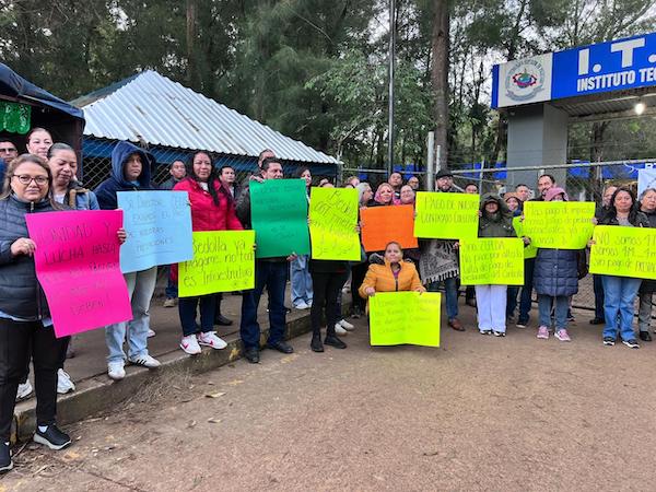 FESEMSS exige intervención del Gobierno de Michoacán ante adeudo de 7 mdp a trabajadores del ITSP FESEMSS exige intervención del Gobierno de Michoacán ante adeudo de 7 mdp a trabajadores del ITSP