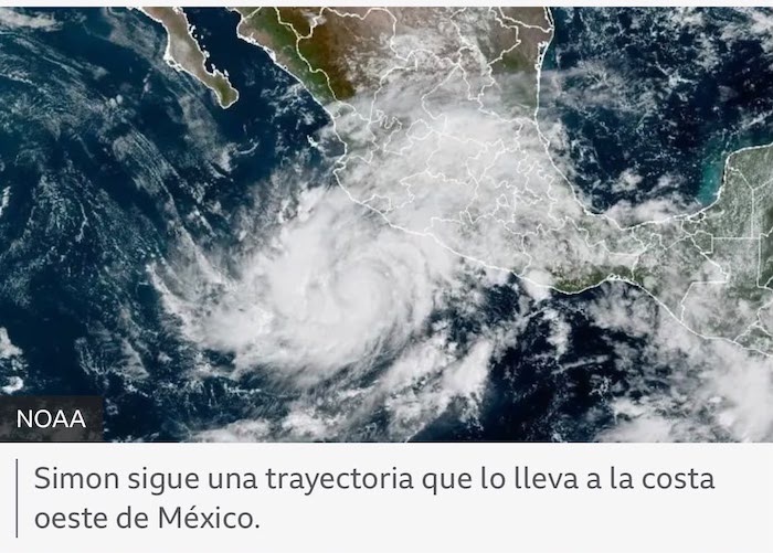 PC estatal llama a extremar precauciones ante lluvias por huracán “Simon” PC estatal llama a extremar precauciones ante lluvias por huracán “Simon”