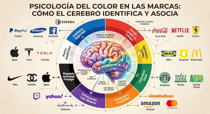 Psicología del color: Cómo las marcas logran que tu cerebro las elija sin que te des cuenta Psicología del color: Cómo las marcas logran que tu cerebro las elija sin que te des cuenta