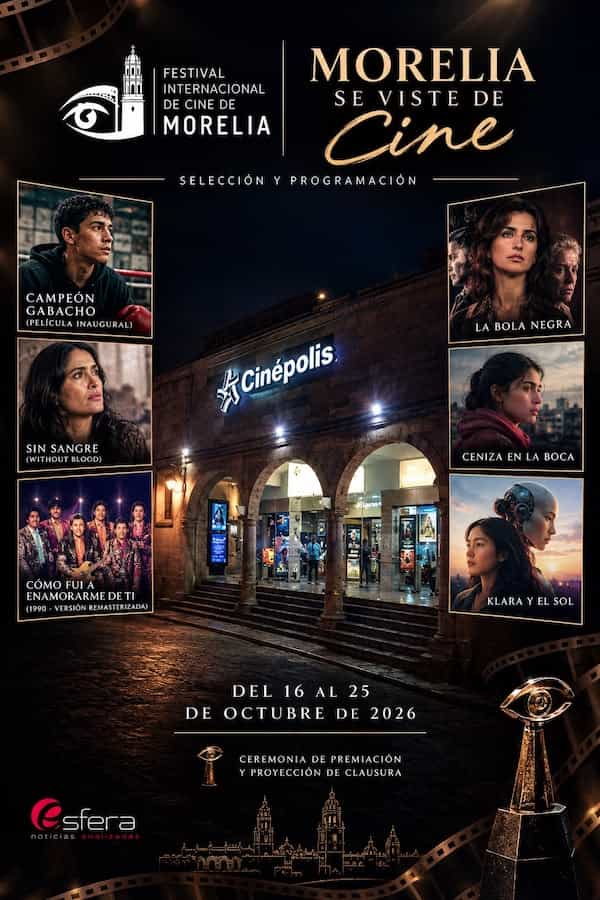 Festival Internacional de Cine de Morelia: Selección, sinopsis, fechas y proyecciones en sedes Festival Internacional de Cine de Morelia: Selección, sinopsis, fechas y proyecciones en sedes